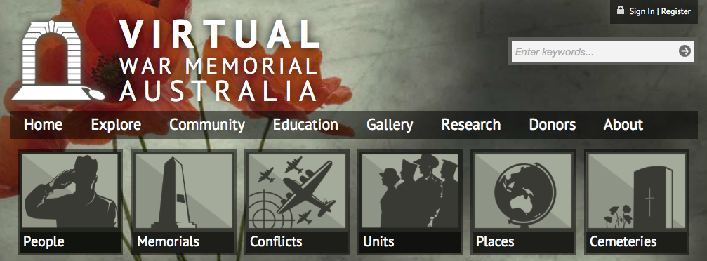 Virtual War Memorial
